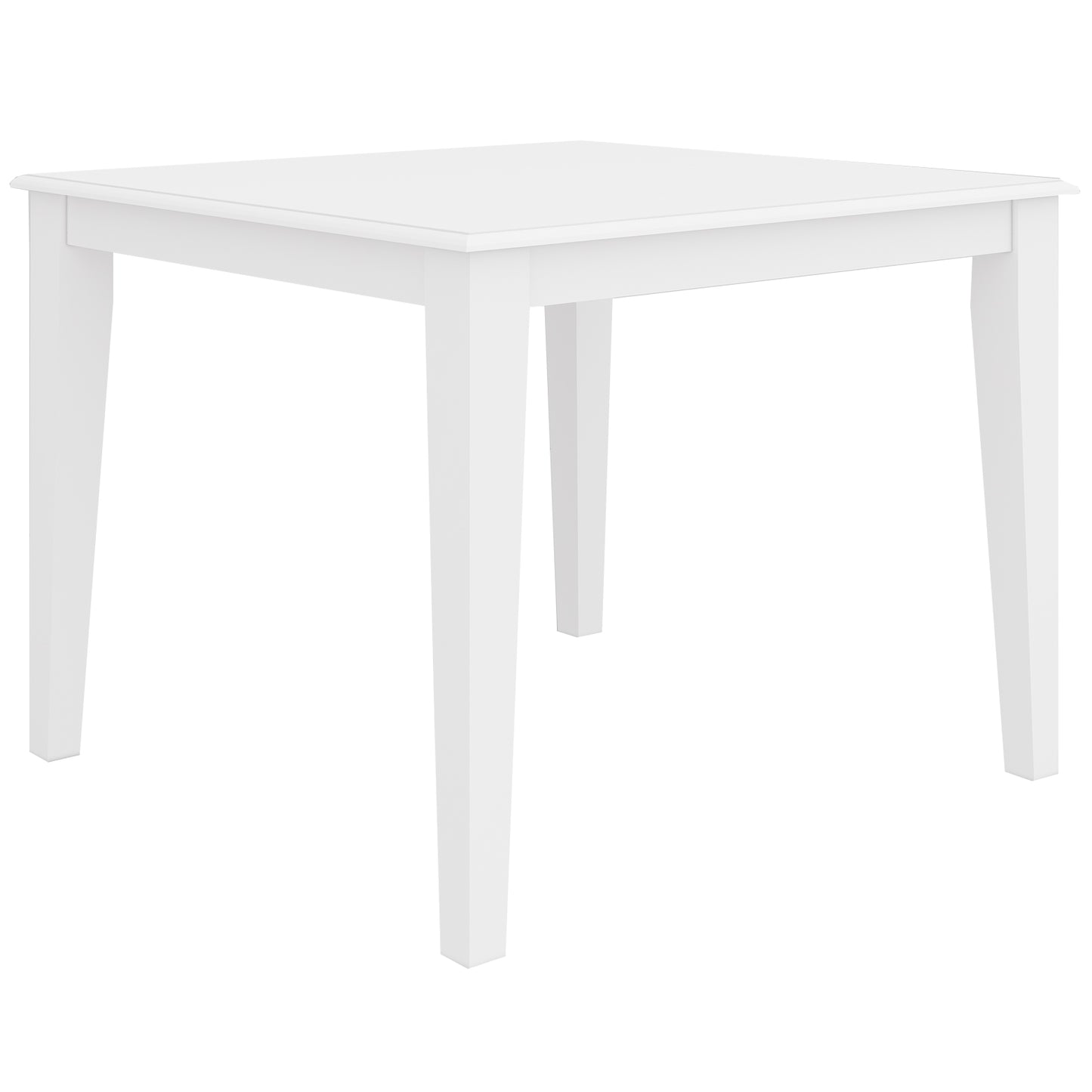 Daisy Dining Table 100cm Solid Acacia Timber Wood Hampton Furniture - White