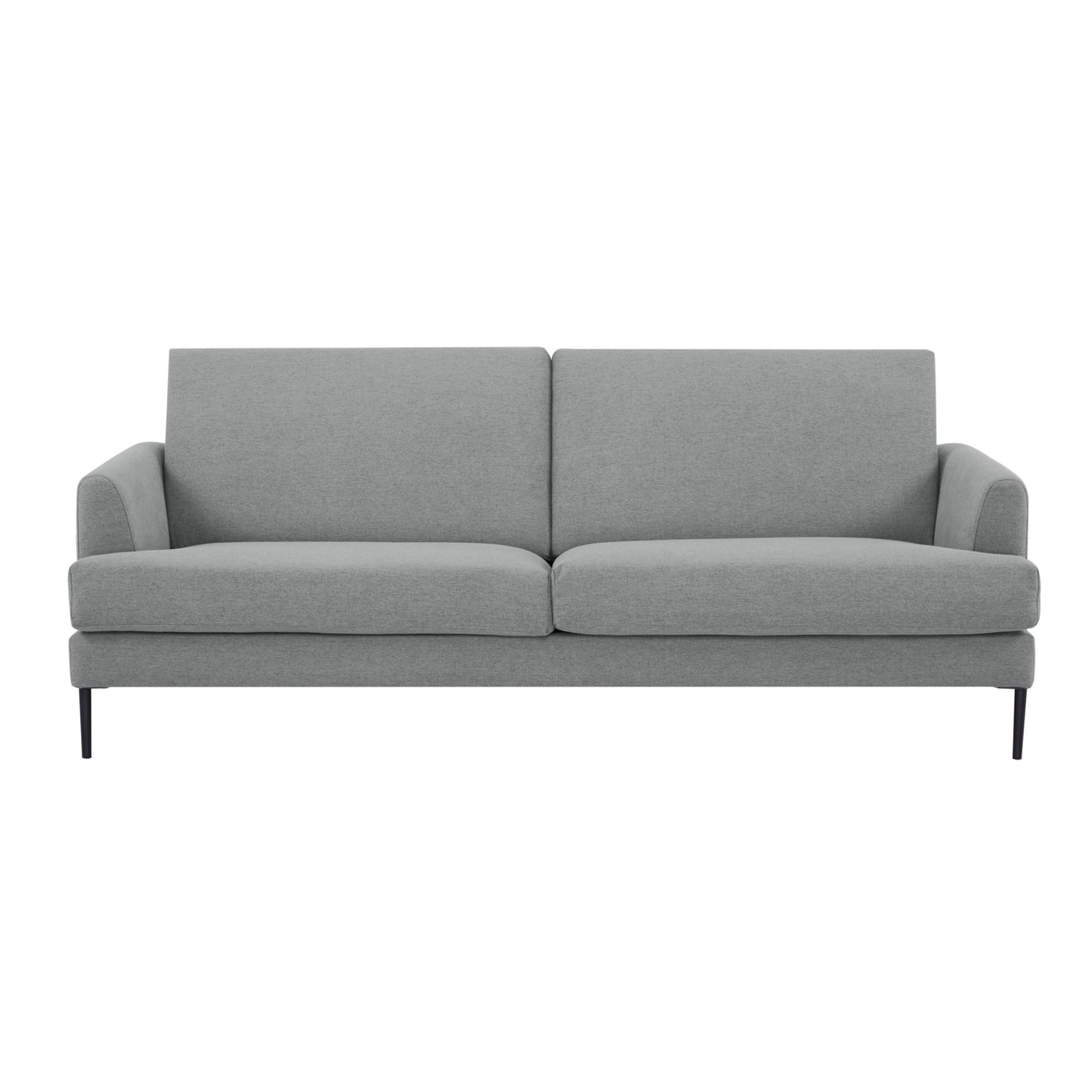 Ariya 3 Seater Sofa Fabric Uplholstered Lounge Couch - Light Grey