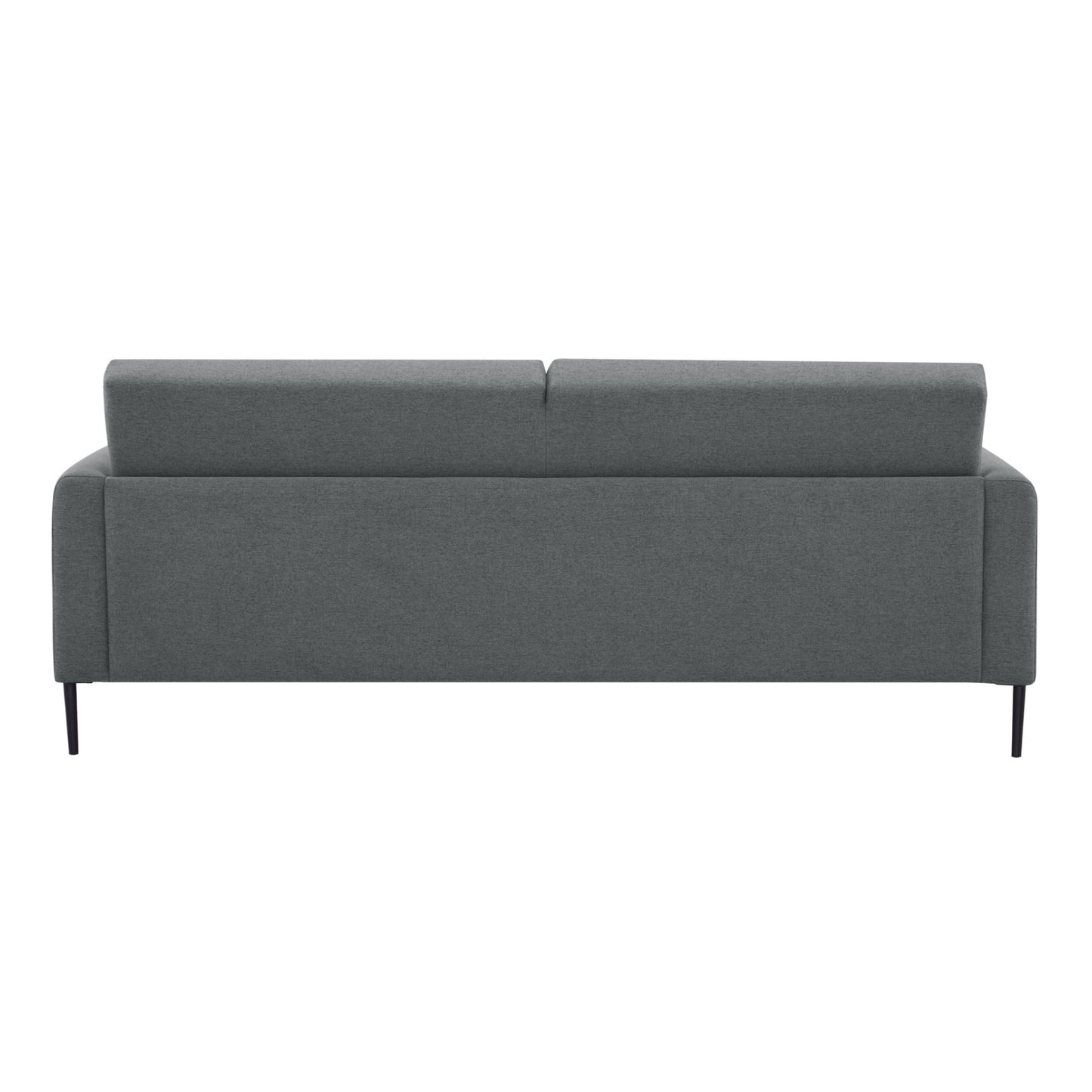 Ariya 3 Seater Sofa Fabric Uplholstered Lounge Couch - Mid Grey