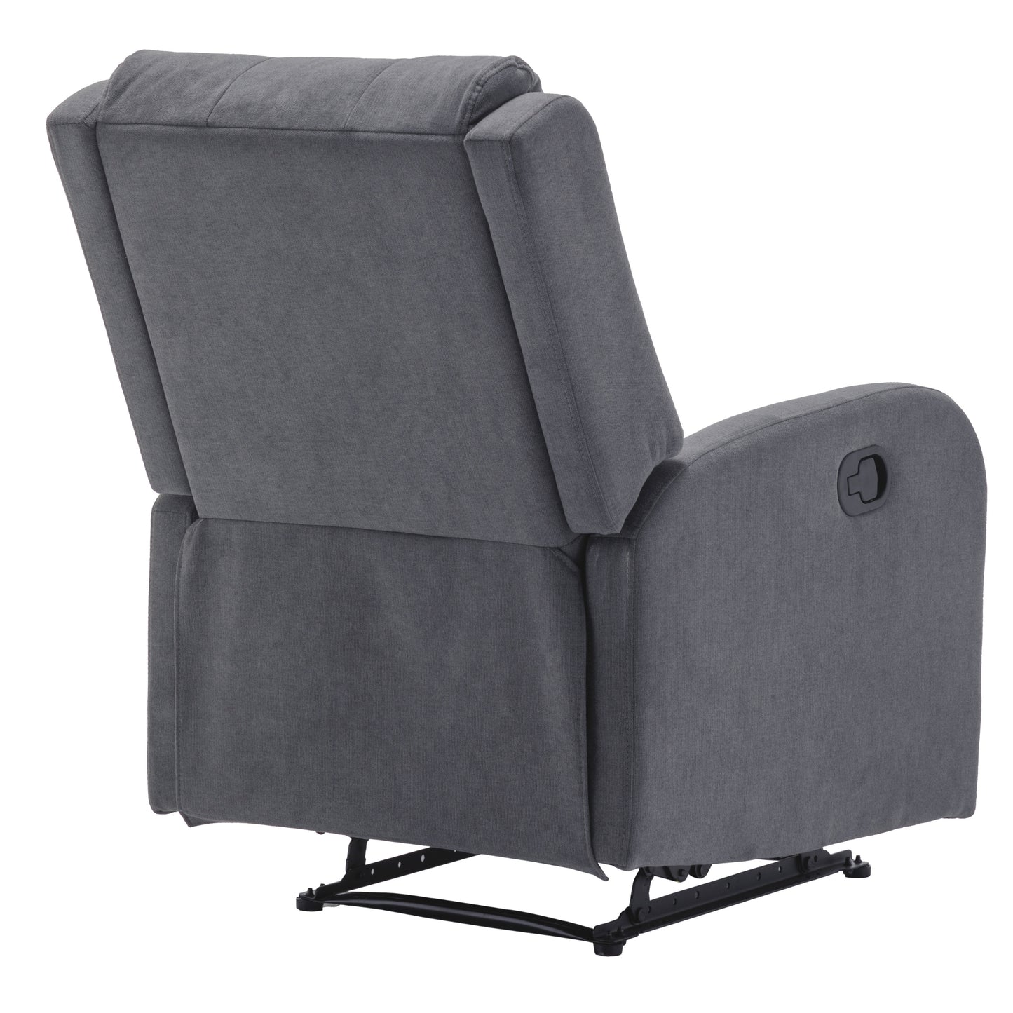 Flynn Recliner ArmChair Fabric Upholstered Sofa Lounge Accent Chair Grey