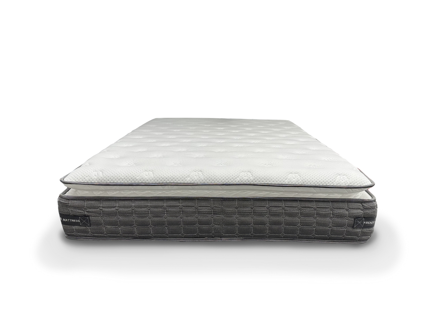 Medium Firm Cool Gel Infused Memory Foam Pillow Top Mattress