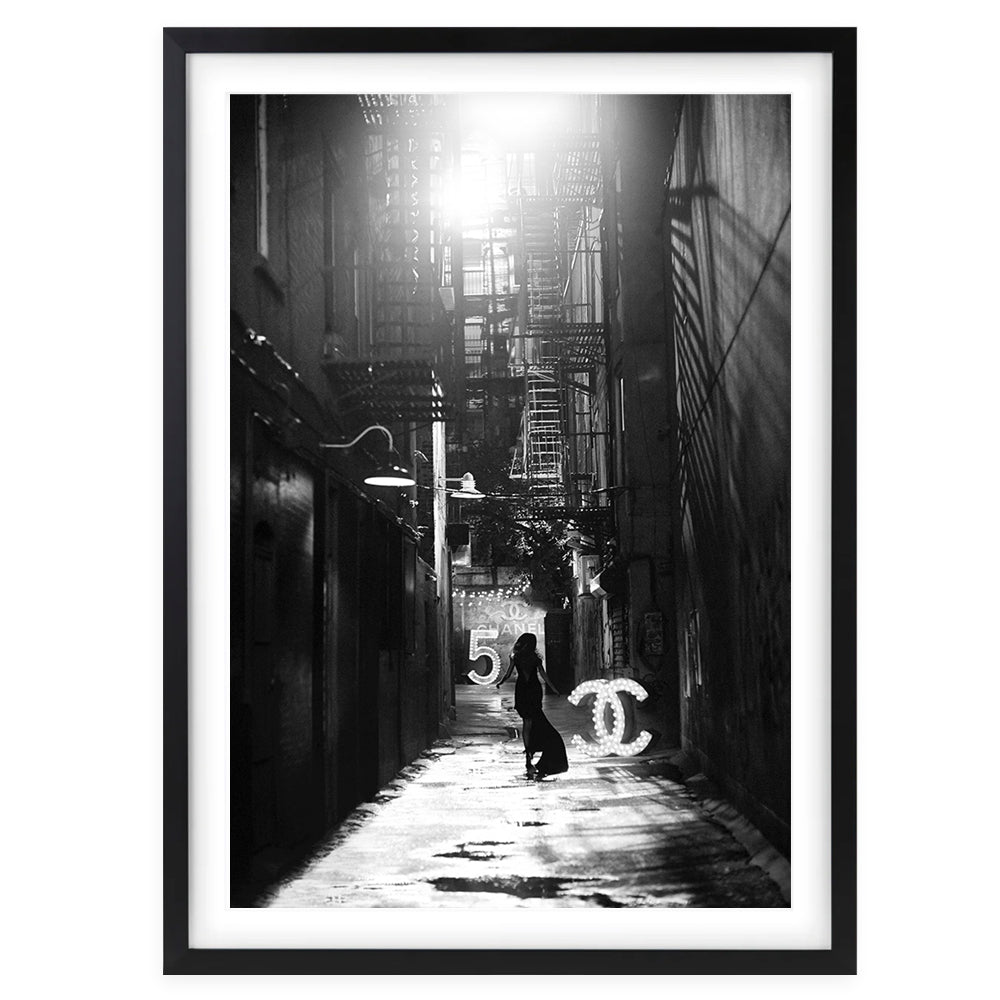 Wall Art's Chanel Large 105cm x 81cm Framed A1 Art Print