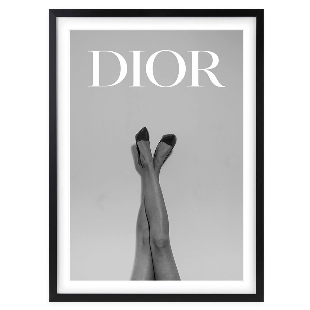 Wall Art's Dior Legs Framed A1 Art Print