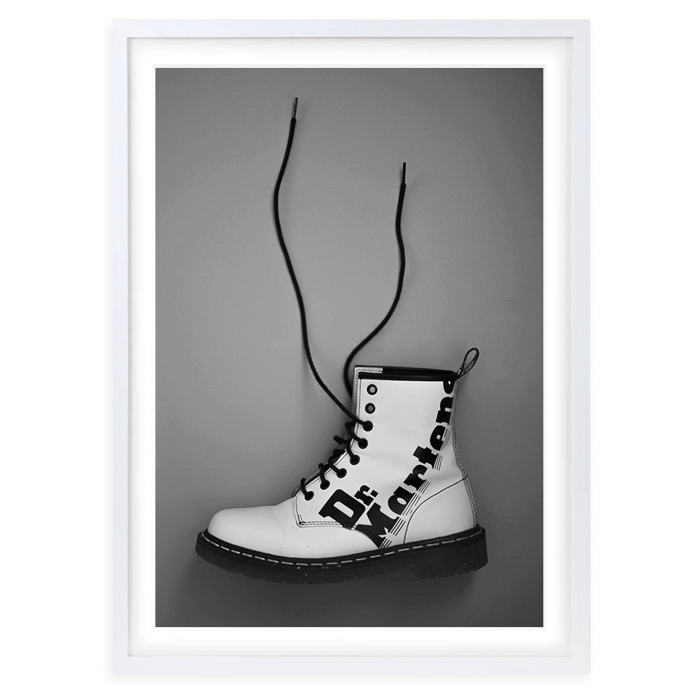 Wall Art's Doc Martins Large 105cm x 81cm Framed A1 Art Print