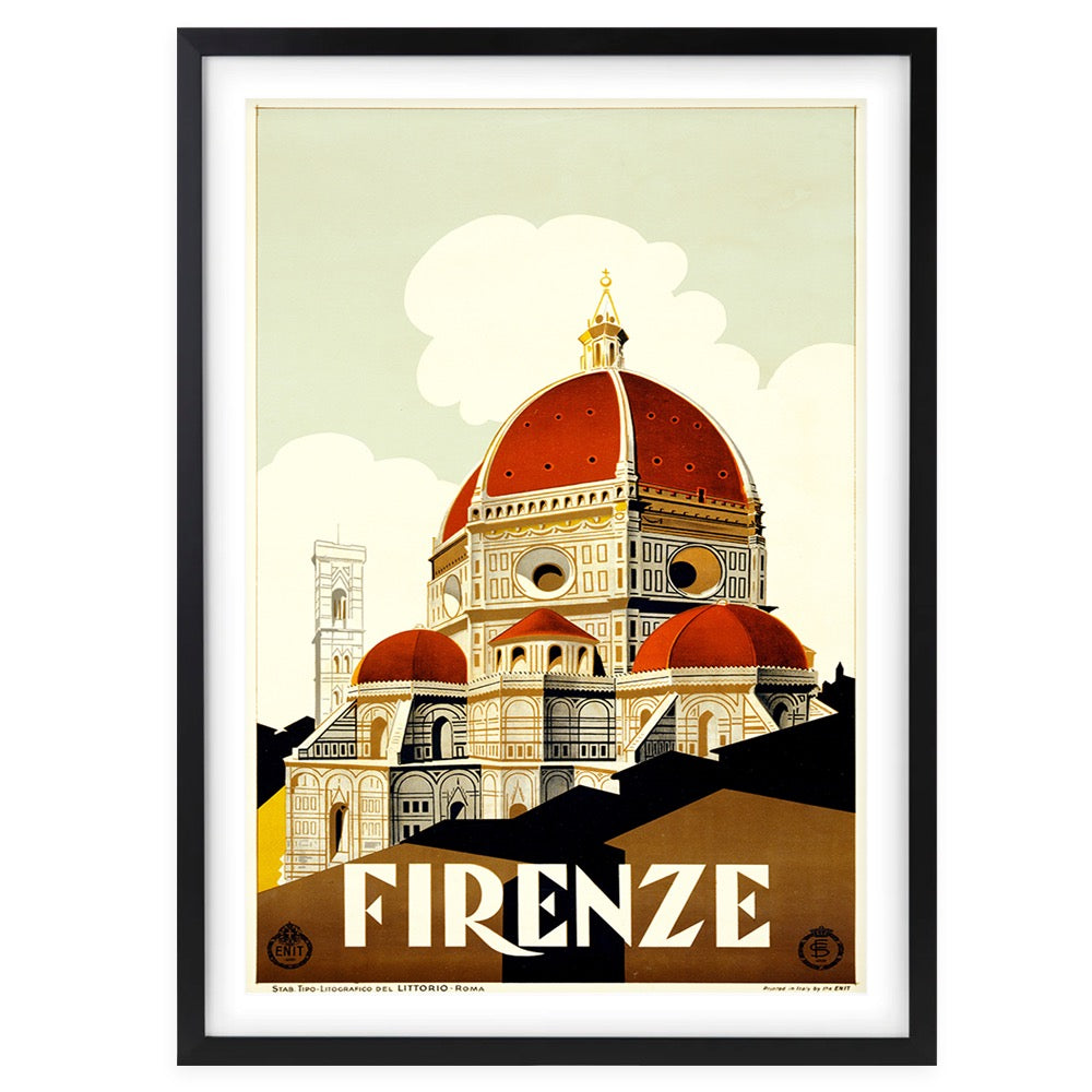 Wall Art's Fizenze Large 105cm x 81cm Framed A1 Art Print