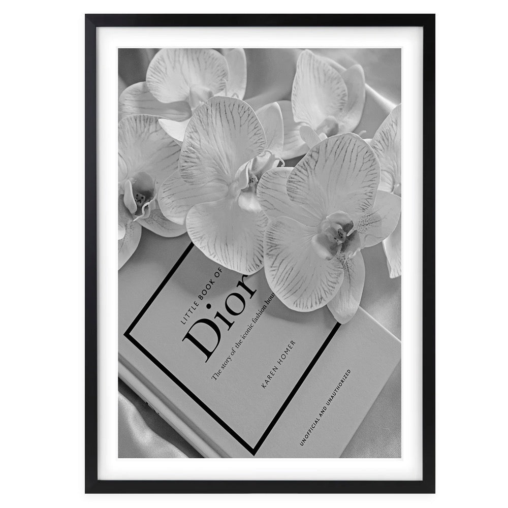 Wall Art's Little Book Of Dior Large 105cm x 81cm Framed A1 Art Print