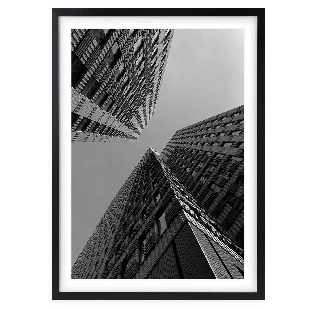 Wall Art's Looking Up Large 105cm x 81cm Framed A1 Art Print