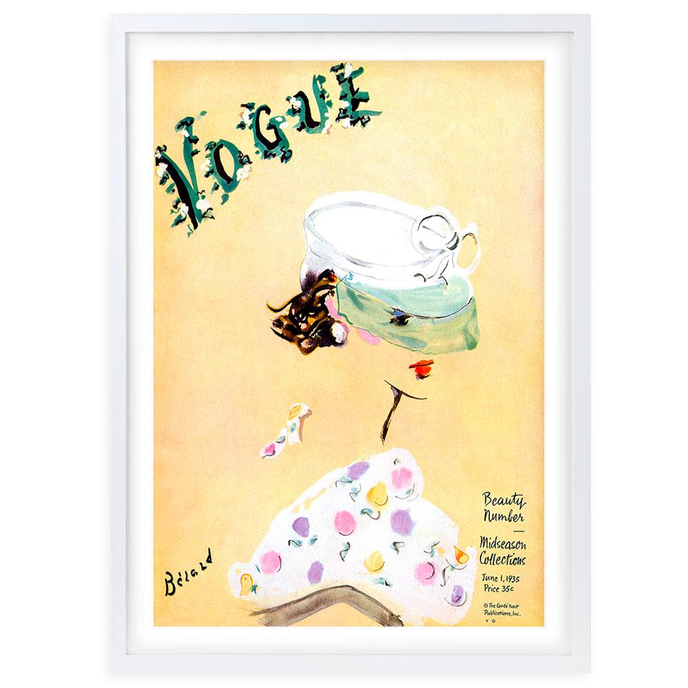 Wall Art's Vogue June 1935 1  Large 105cm x 81cm Framed A1 Art Print