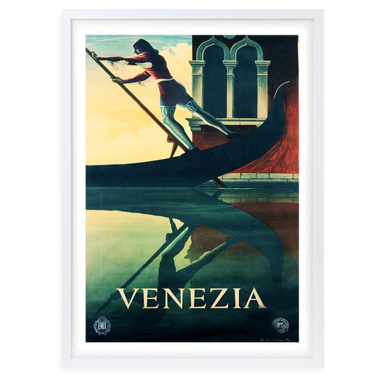 Wall Art's Venezia Large 105cm x 81cm Framed A1 Art Print