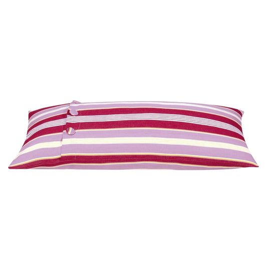 Coste Fuchsia 35x70cm Multicoloured Striped Cushion Cover