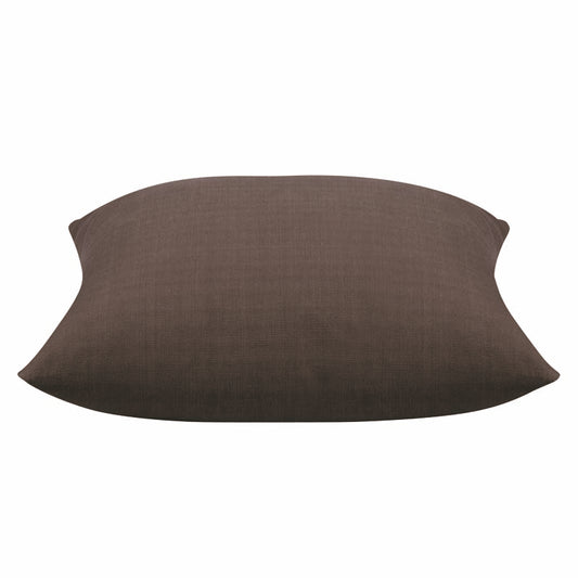 Elements Stone Brown Solid Base Colour Cushion Cover