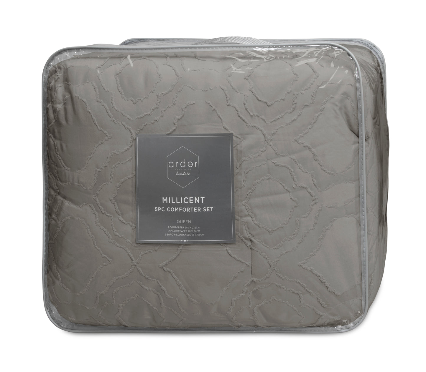 Millicent 5PCE COMFORTER SET - QUEEN