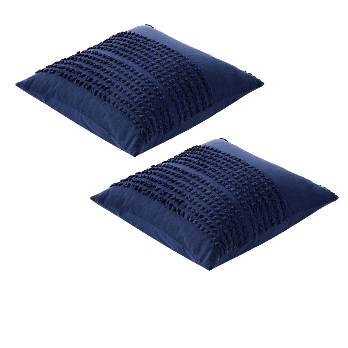 Accessorize Betty Betty Dark Denim Pair of European Pillowcases