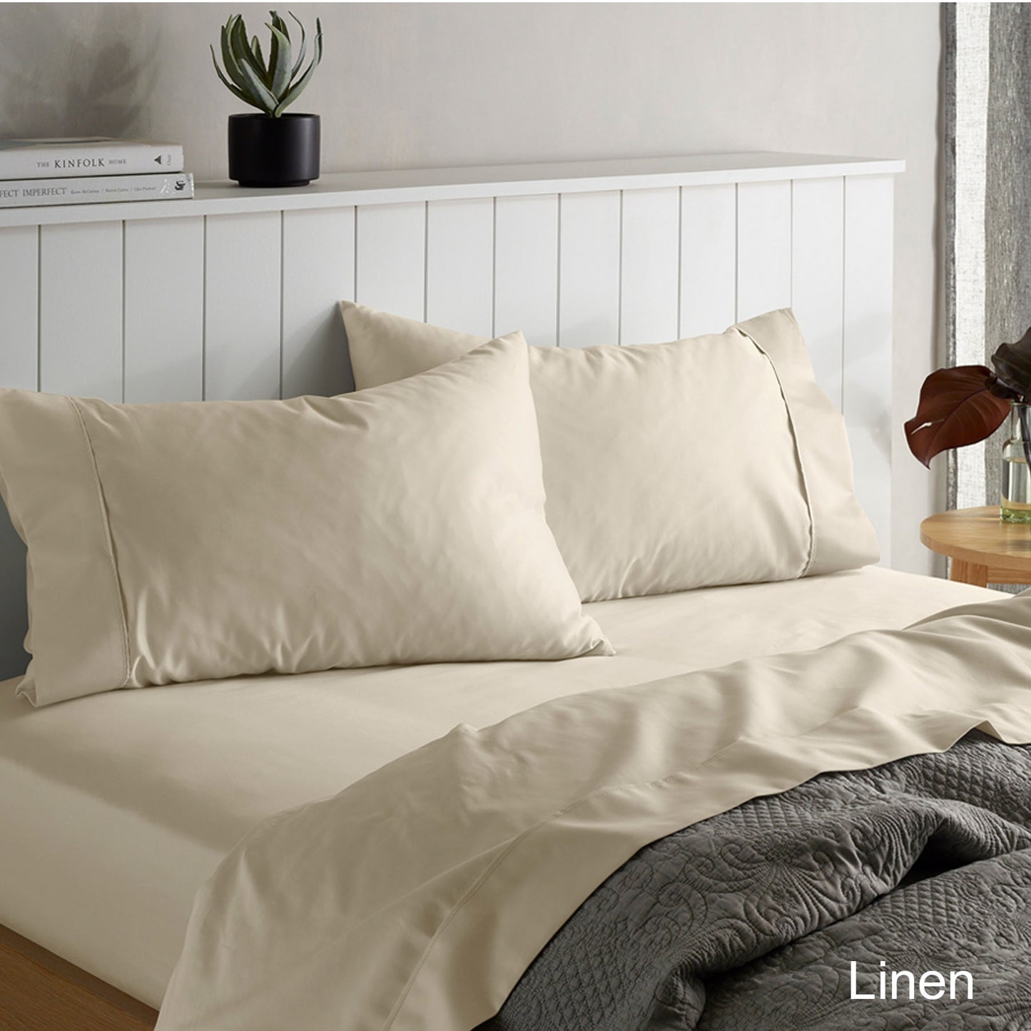 Accessorize 1500TC Cotton Rich Sheet Set Linen King