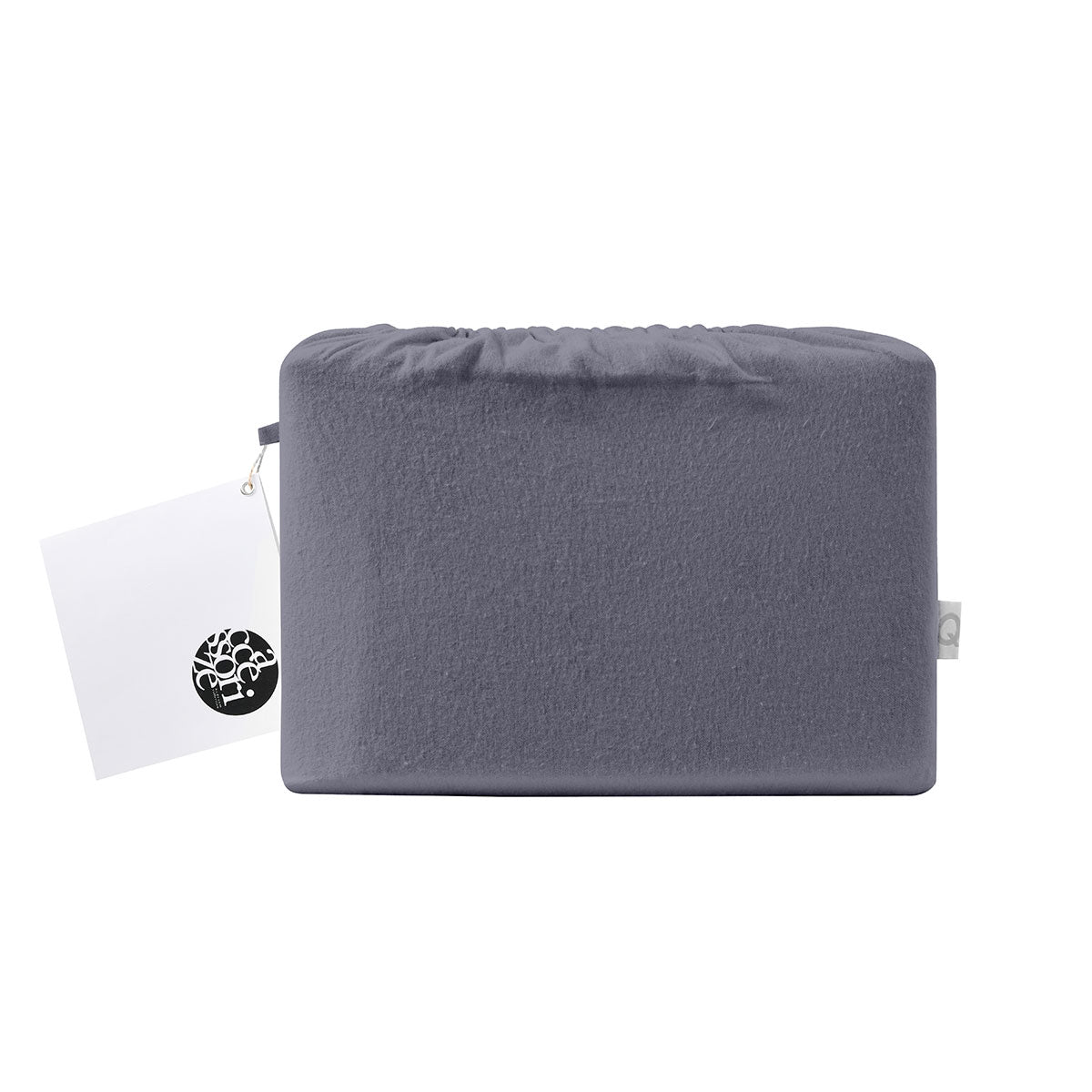 Accessorize Cotton Flannelette Sheet Set Grey Single