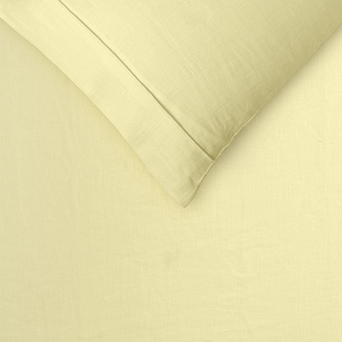 Vintage Design Homewares 100% Linen Butter Sheet Set Single