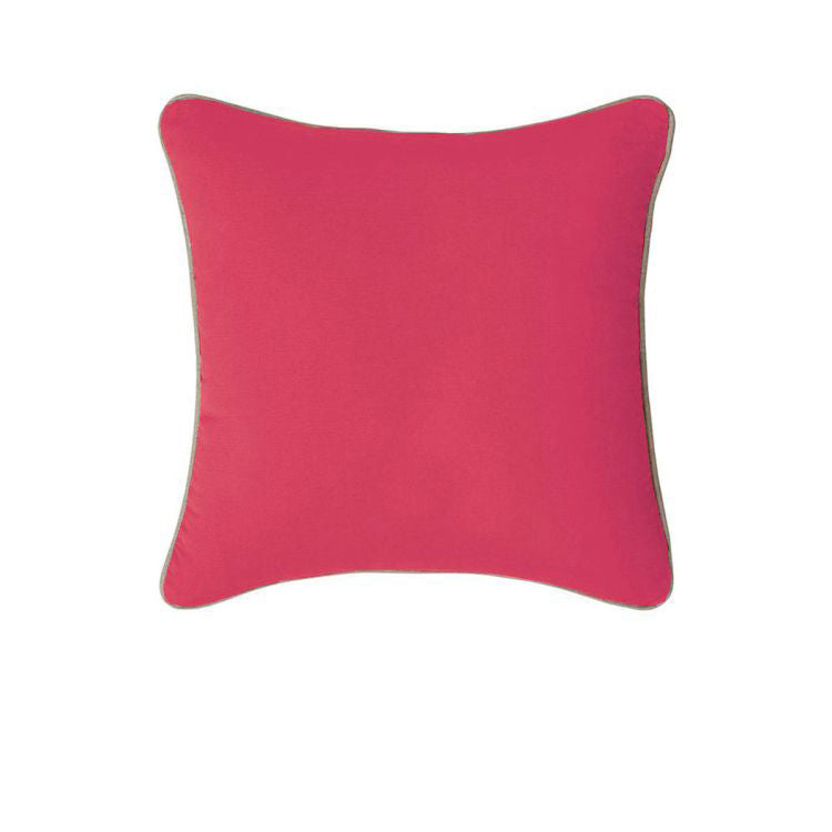 J Elliot Home Gabriel 100% Cotton Cushion Cover 50 x 50 cm Pink