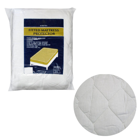 Kingtex Fitted Mattress Protector King