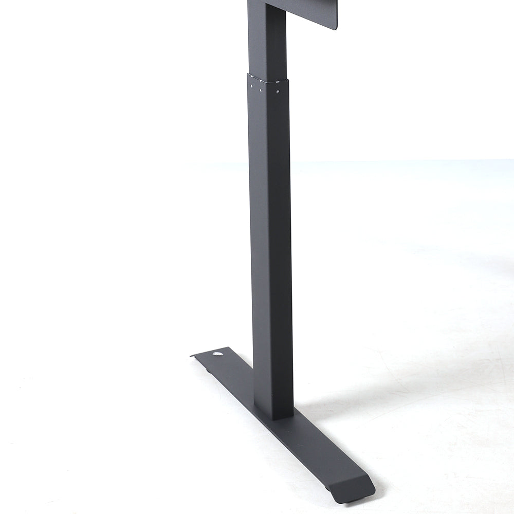 Electric Standing Desk Sit to Stand Up Motorised Single motor Desks Black