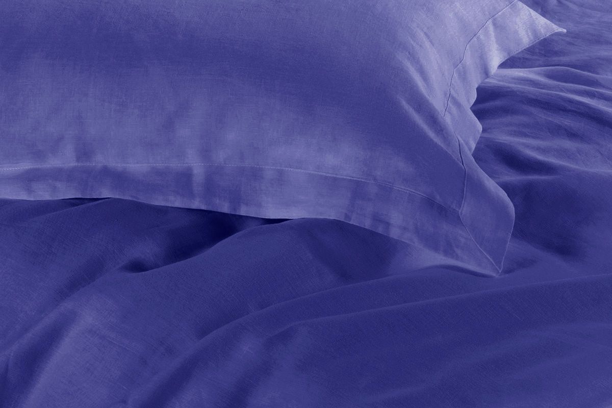 1000TC Tailored King Size Royal Blue Duvet Quilt Cover Set