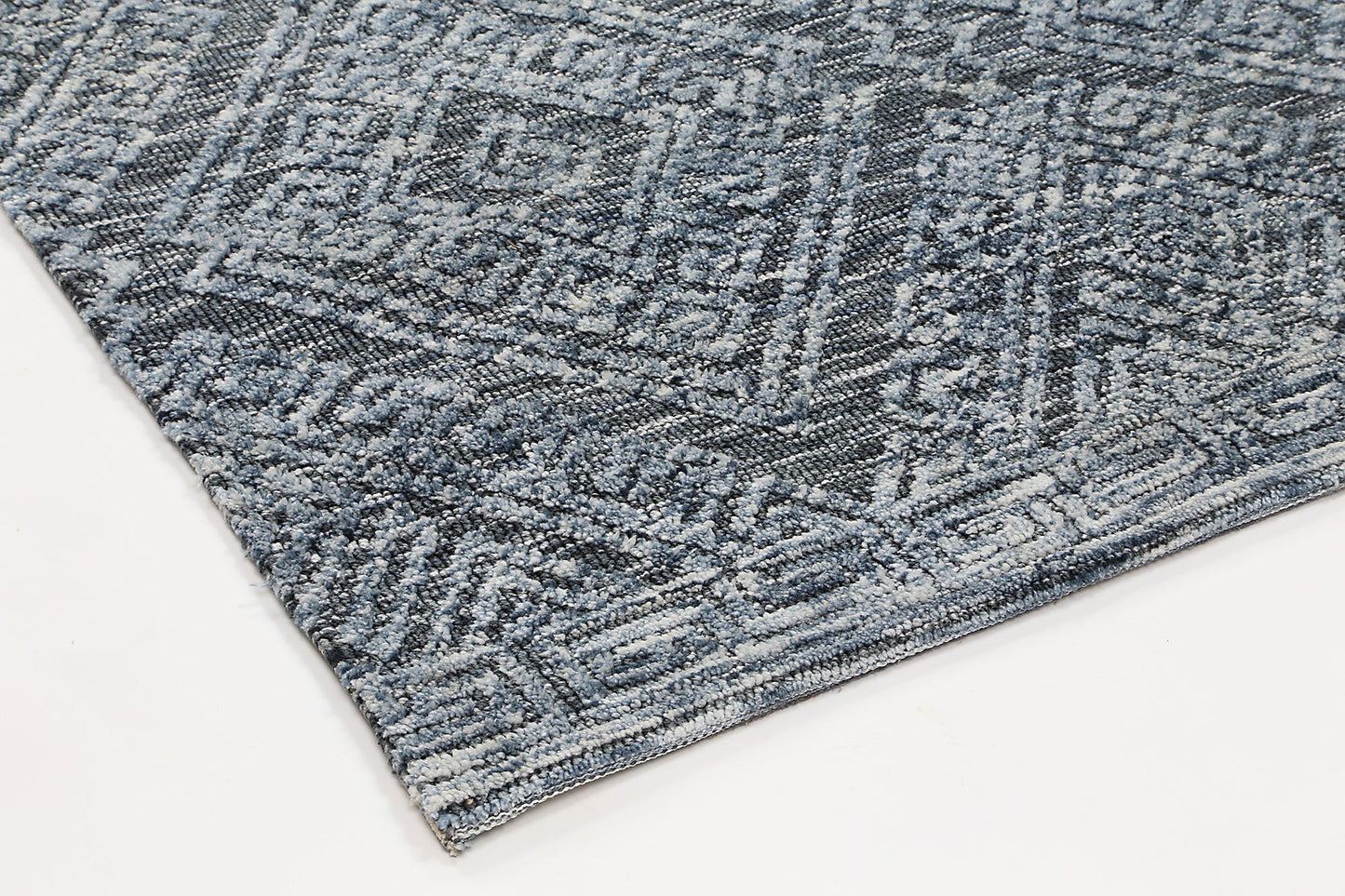 Amritsar Glenfalls Denim Tribal Rug