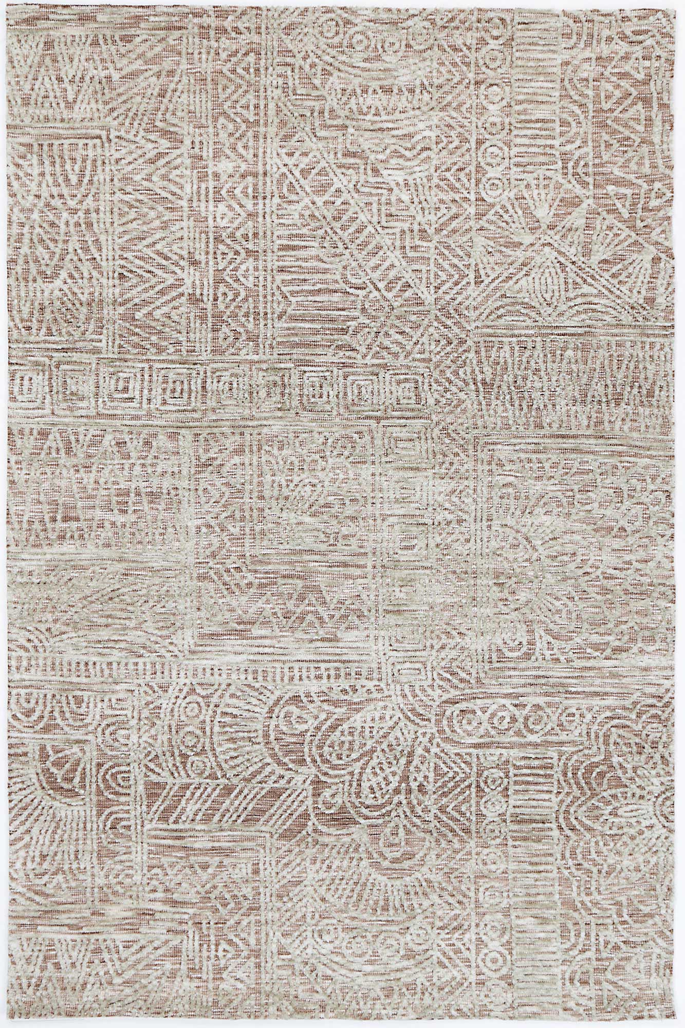 Amritsar Newburg Rust Tribal Rug