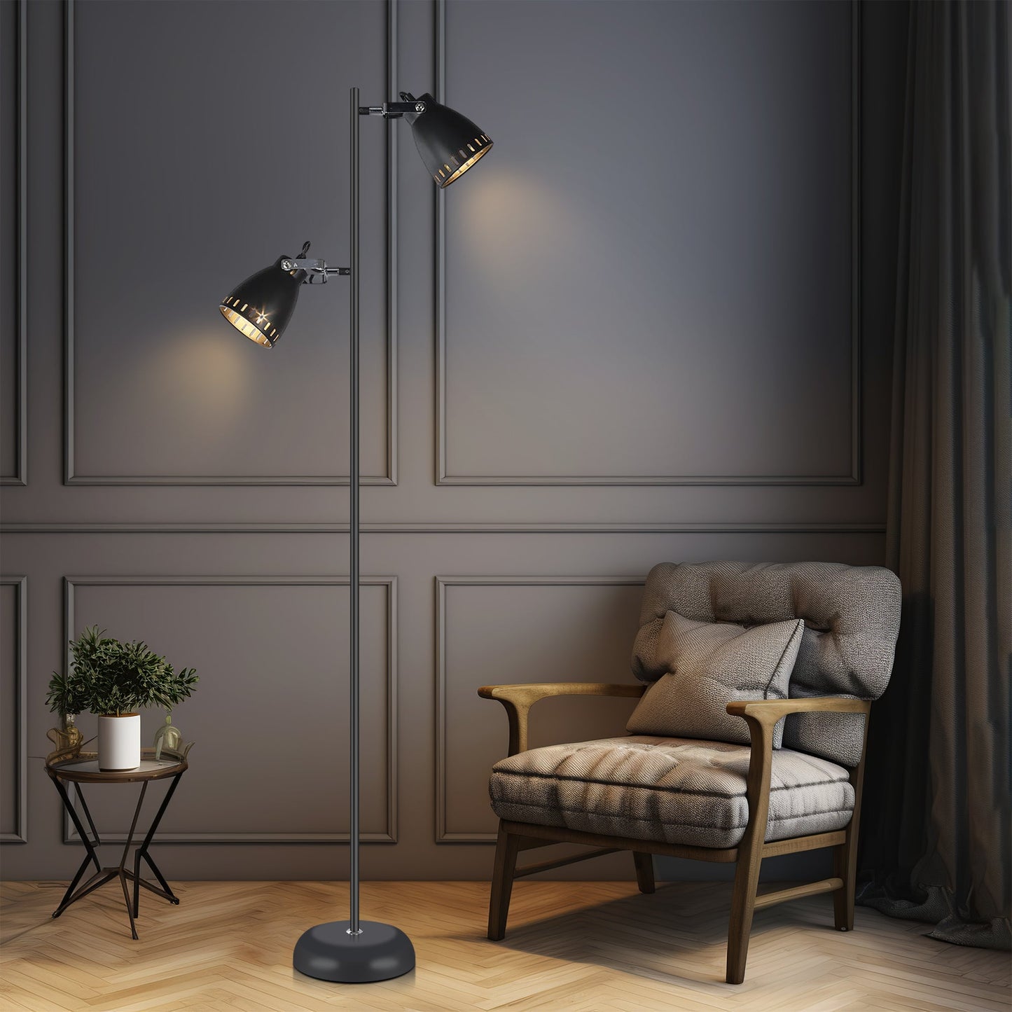 Audrey Floor Lamp - Black