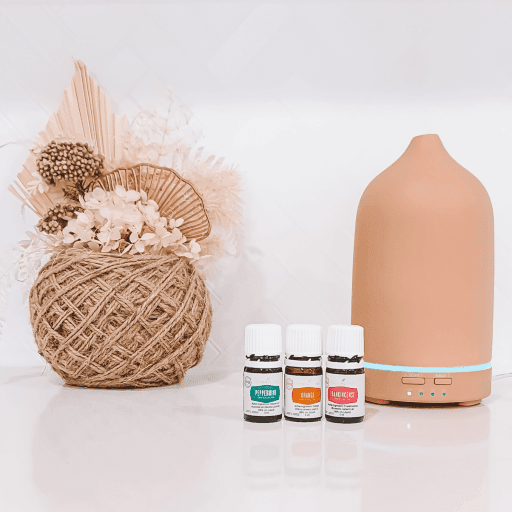 Ceramic Essential Oil Diffuser - Stone Matte Finish