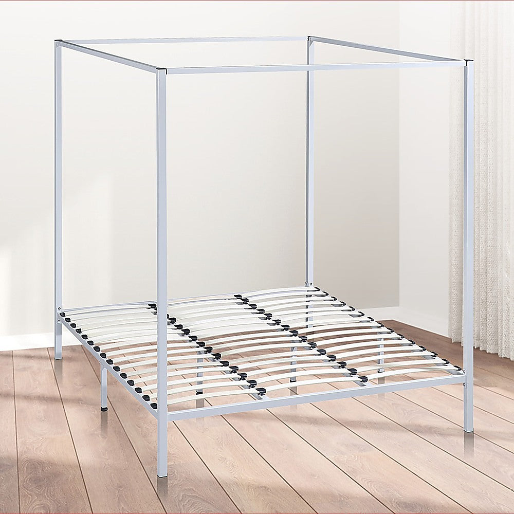 4 Four Poster King Bed Frame