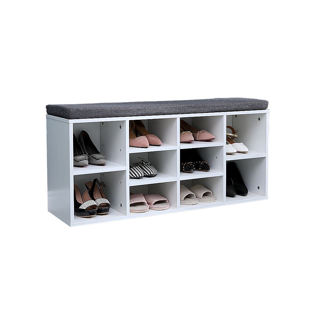 Shoe Cabinet Bench Shoes Storage Rack Organiser Wooden Shelf Cupboard Box