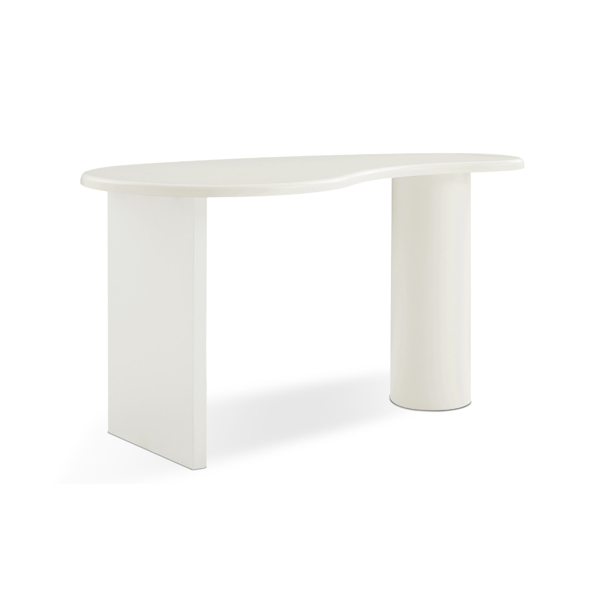 Cobble White Office Desk