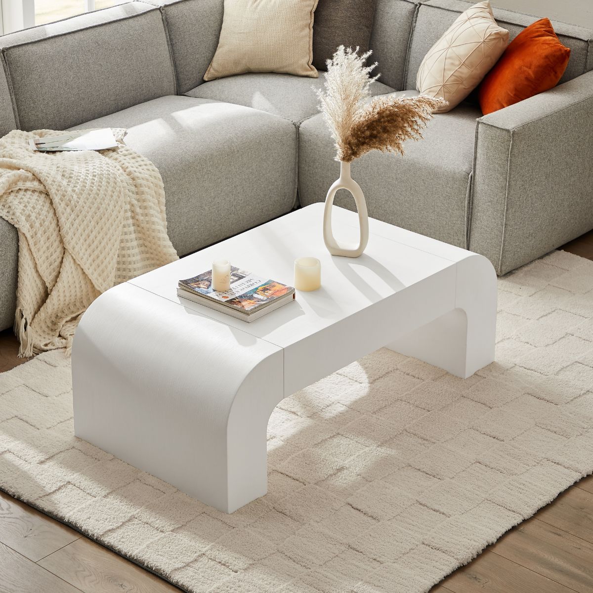 Rhett Curve Coffee Table