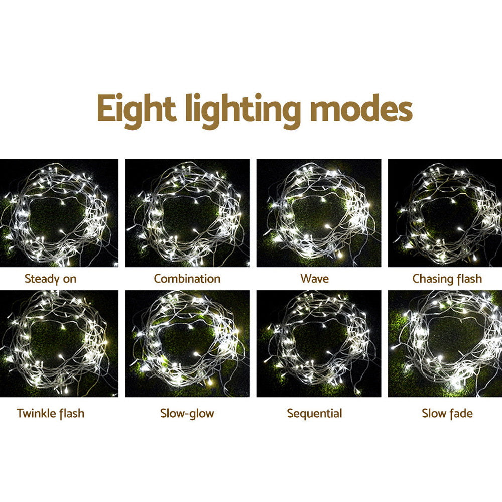 Jingle Jollys Christmas Lights 6Mx3M 600 LED Curtain Light Decorations Cool